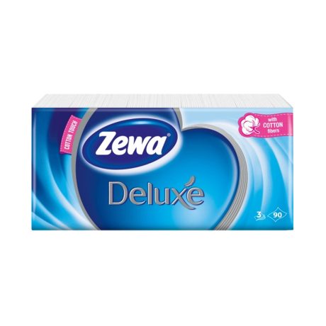 Zewa Deluxe papírzsebkendő 90db-os