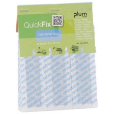   Plum 5509 QuickFix Kimutatható fémszálas hosszú sebtapasz utántöltő 30db