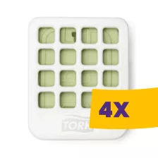 Tork illatosító gumilap tartó Fehér (Karton - 4 db)