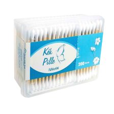 Kék Pille dobozos fültisztító pálcika 200db