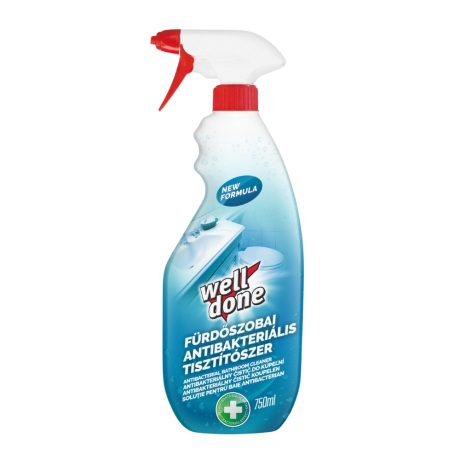 Well Done fürdőszobai fertőtlenítő tisztító spray 750ml