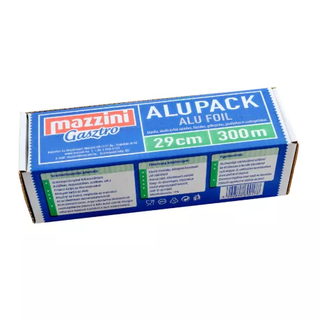 Mazzini Gasztro Alupack alufólia 29cm széles 300m