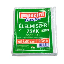 Mazzini Gasztro élelmiszerzsák erős 40x60cm 25db