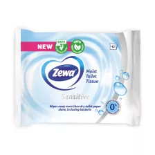 Zewa Sensitive nedves toalettpapír zárható 42db