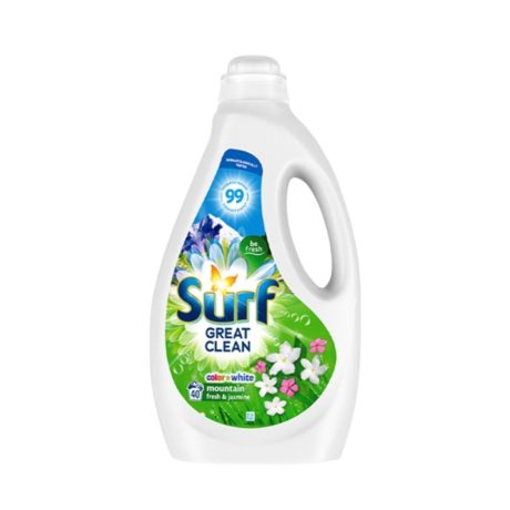 SURF mosógél színes és fehér ruhához jasmine 3 liter 60 mosás