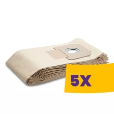   Karcher Papír porzsák 5db - NT 40, NT 45, NT 55, NT 561, NT 611