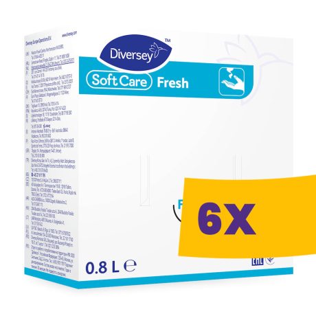 Soft Care Fresh Kézmosó krémszappan 800ml (Karton - 6 db)