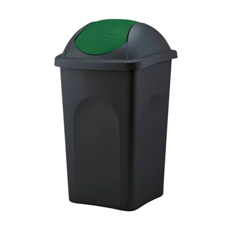 Multipat billenőfedeles szelektív szemetes Zöld 60L