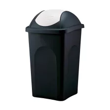 Multipat billenőfedeles szelektív szemetes Fehér 60L
