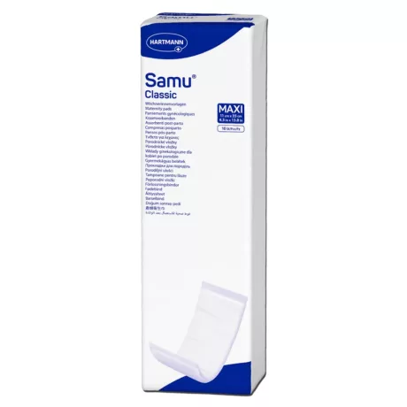 Hartmann Samu Classic Maxi nőgyógyógyászati betét 11x35cm 10db