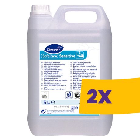 Soft Care Wash H2 Öko, kíméletes folyékony kézmosó 5L (Karton - 2 db)