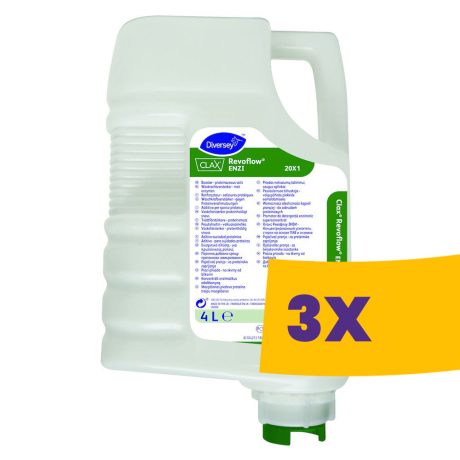 Clax Revoflow Enzi 20X1 Fehérje- és zsíreltávolító adalékanyag 4L (Karton - 3 db)