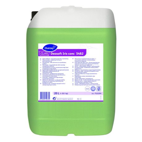 Clax Deosoft Iris conc Textilöblítőszer - hosszantartó illat, szagsemlegesítő hatás 54B2 20L