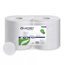   Lucart Eco 28J WC papír 28cm átm. - 2 rétegű, fehér, 265m (Karton - 6 tek)