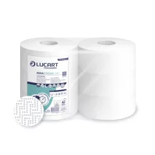   Lucart Aquastream vízben oldódó WC papír 26 cm átm. - 2 rétegű, hófehér, 340m (Karton - 6 tek)