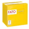 FATO Smart Table koktélszalvéta Sárga - 2 rétegű, 24x24cm, 100 lap