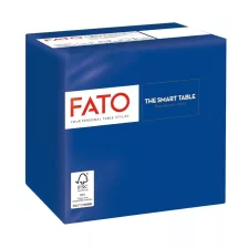   FATO Smart Table koktélszalvéta Sötétkék - 2 rétegű, 24x24cm, 100 lap