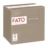 FATO Smart Table koktélszalvéta Galambszürke - 2 rétegű, 24x24cm, 100 lap