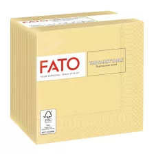   FATO Smart Table koktélszalvéta Pezsgő - 2 rétegű, 24x24cm, 100 lap