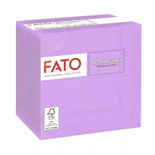   FATO Smart Table koktélszalvéta Lila - 2 rétegű, 24x24cm, 100 lap