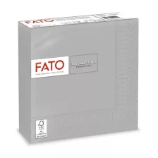   FATO Smart Table szalvéta Ezüst - 2 rétegű, 33x33cm, 50 lap