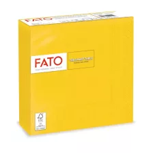   FATO Smart Table szalvéta Sárga - 2 rétegű, 33x33cm, 50 lap