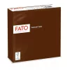 FATO Smart Table szalvéta Csokoládébarna - 2 rétegű, 33x33cm, 50 lap