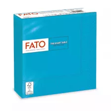   FATO Smart Table szalvéta Türkizkék - 2 rétegű, 33x33cm, 50 lap