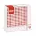FATO Star mintás szalvéta Shabby Red - 2 rétegű, 38x38cm, 40 lap