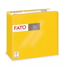 FATO Star szalvéta Sárga - 2 rétegű, 38x38cm, 40 lap