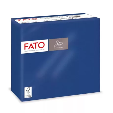 FATO Star szalvéta Sötétkék - 2 rétegű, 38x38cm, 40 lap