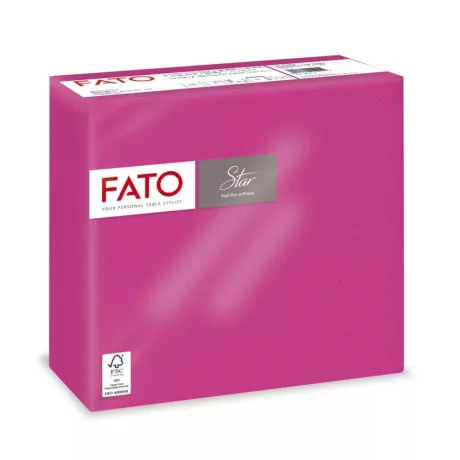 FATO Star szalvéta Fuxia - 2 rétegű, 38x38cm, 40 lap