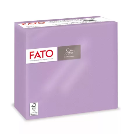 FATO Star szalvéta Lila - 2 rétegű, 38x38cm, 40 lap