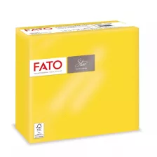   FATO Star szalvéta Citromsárga - 2 rétegű, 38x38cm, 40 lap
