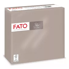   FATO Star szalvéta Galambszürke - 2 rétegű, 38x38cm, 40 lap