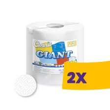   Lucart Cleanit Giant 800 papírtörlő 25cm átm. - 2 rétegű, hófehér, 240m (Karton - 2 tekercs)