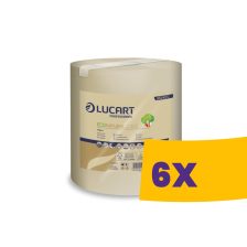   Lucart Econatural 2.300 papírtörlő 18cm átm. - 2 rétegű, havanna, 63m (Karton - 6 tekercs)