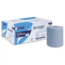   Lucart Strong Blue 155 ID tekercses kéztörlő - 2 rétegű, kék, 155m (Karton - 6 tek)