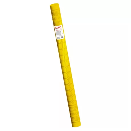 FATO asztalterítő tekercs Damask Sárga - 120cm, 7m