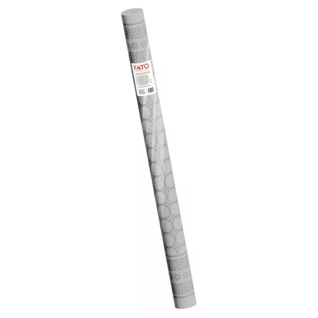 FATO asztalterítő tekercs Damask Ezüst - 120cm, 7m