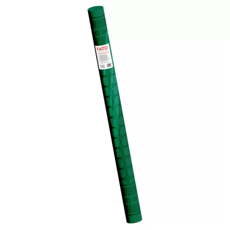 FATO asztalterítő tekercs Damask Erdőzöld - 120cm, 7m