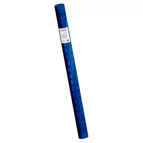 FATO asztalterítő tekercs Damask Kék - 120cm, 7m