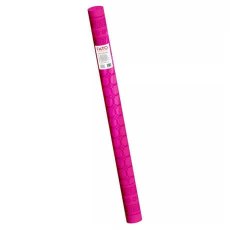 FATO asztalterítő tekercs Damask Fuxia - 120cm, 7m