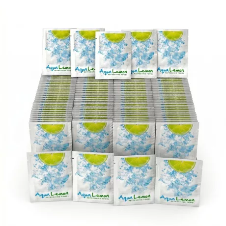 FATO Aqua Lemon éttermi nedves kéztörlő 100db