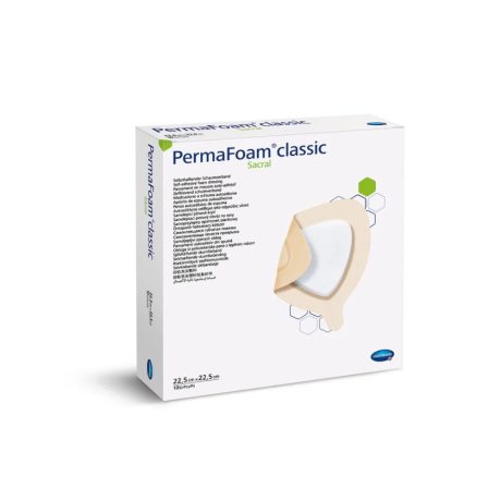 Hartmann PermaFoam Classic Sacral habszivacs kötszer 22,5x22,5 cm 10db