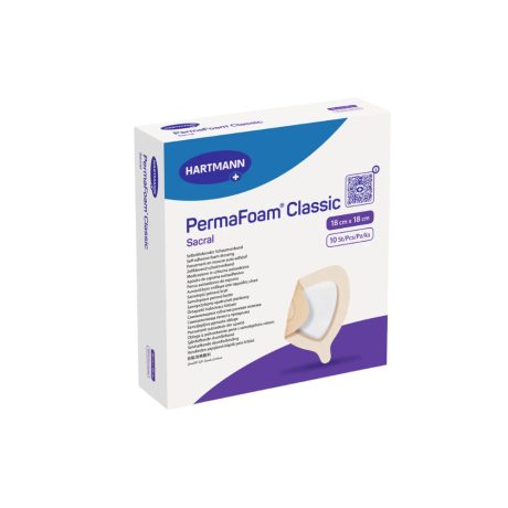 Hartmann PermaFoam Classic Sacral habszivacs kötszer 18x18cm 10db