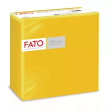 FATO Airlaid szalvéta Sárga - 1 rétegű, 40x40cm, 50 lap