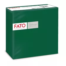 FATO Airlaid szalvéta Zöld - 1 rétegű, 40x40cm, 50 lap