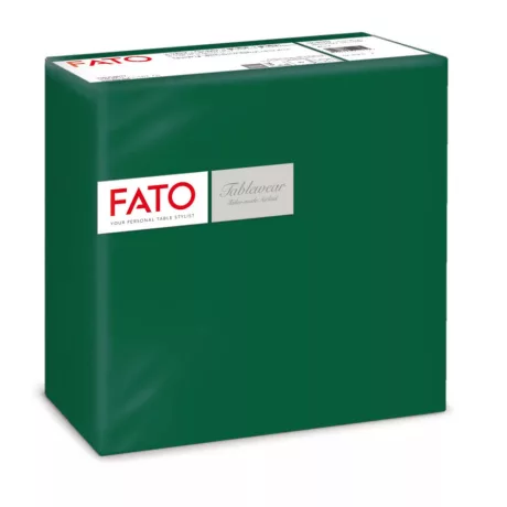 FATO Airlaid szalvéta Zöld - 1 rétegű, 40x40cm, 50 lap