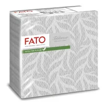   FATO Airlaid mintás szalvéta Reef Grey - 1 rétegű, 40x40cm, 50 lap